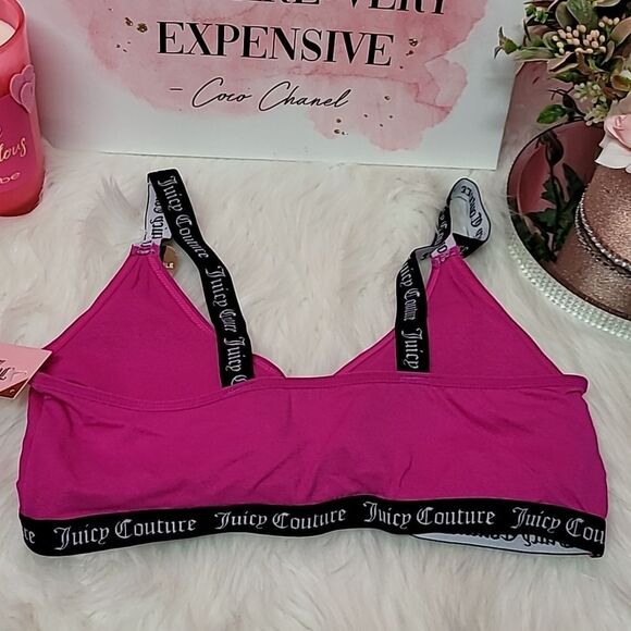 1599  JUICY COUTURE J KEYHOLE SPORT BRA SET 2 NWT - Picture 9 of 9